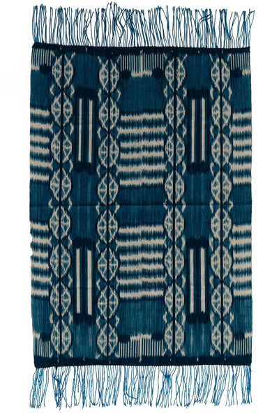 Handwoven Ikat wall hanging, ethically handmade and naturally handdyed, RUPAHAUS