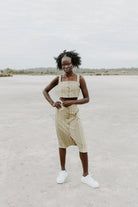 Women's top skirt co-ord set, ethically handwoven and naturally handdyed, RUPAHAUS