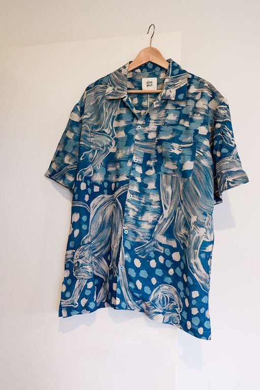 Alba Batik Camp Shirt | Quell