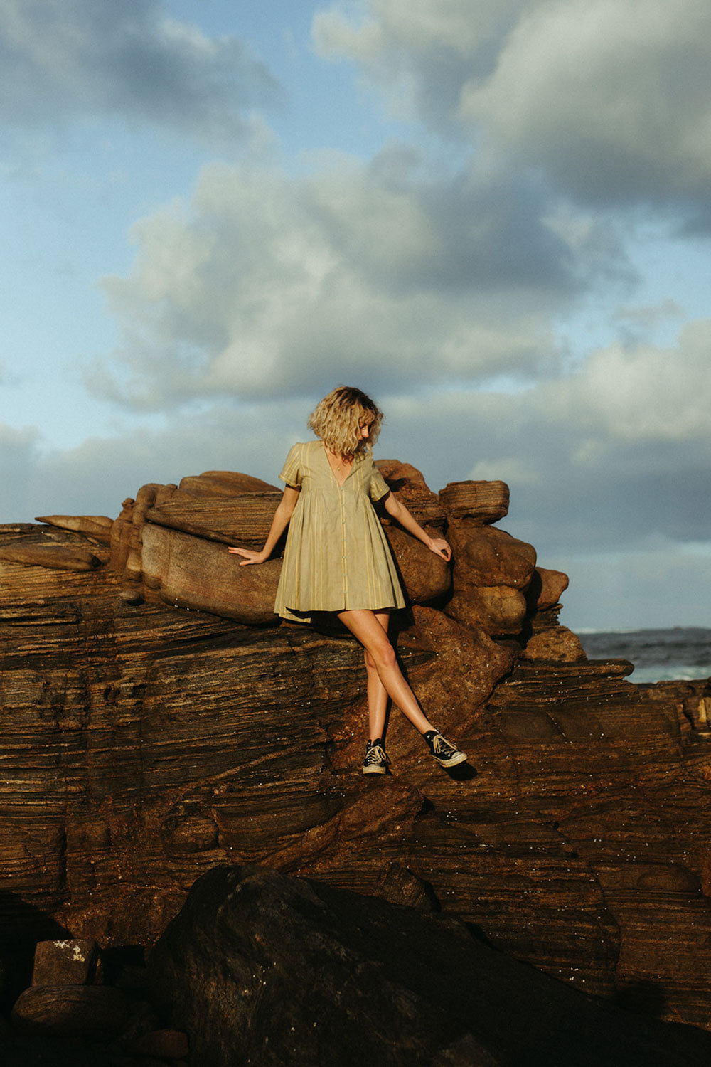 Mads Dress | Ochre