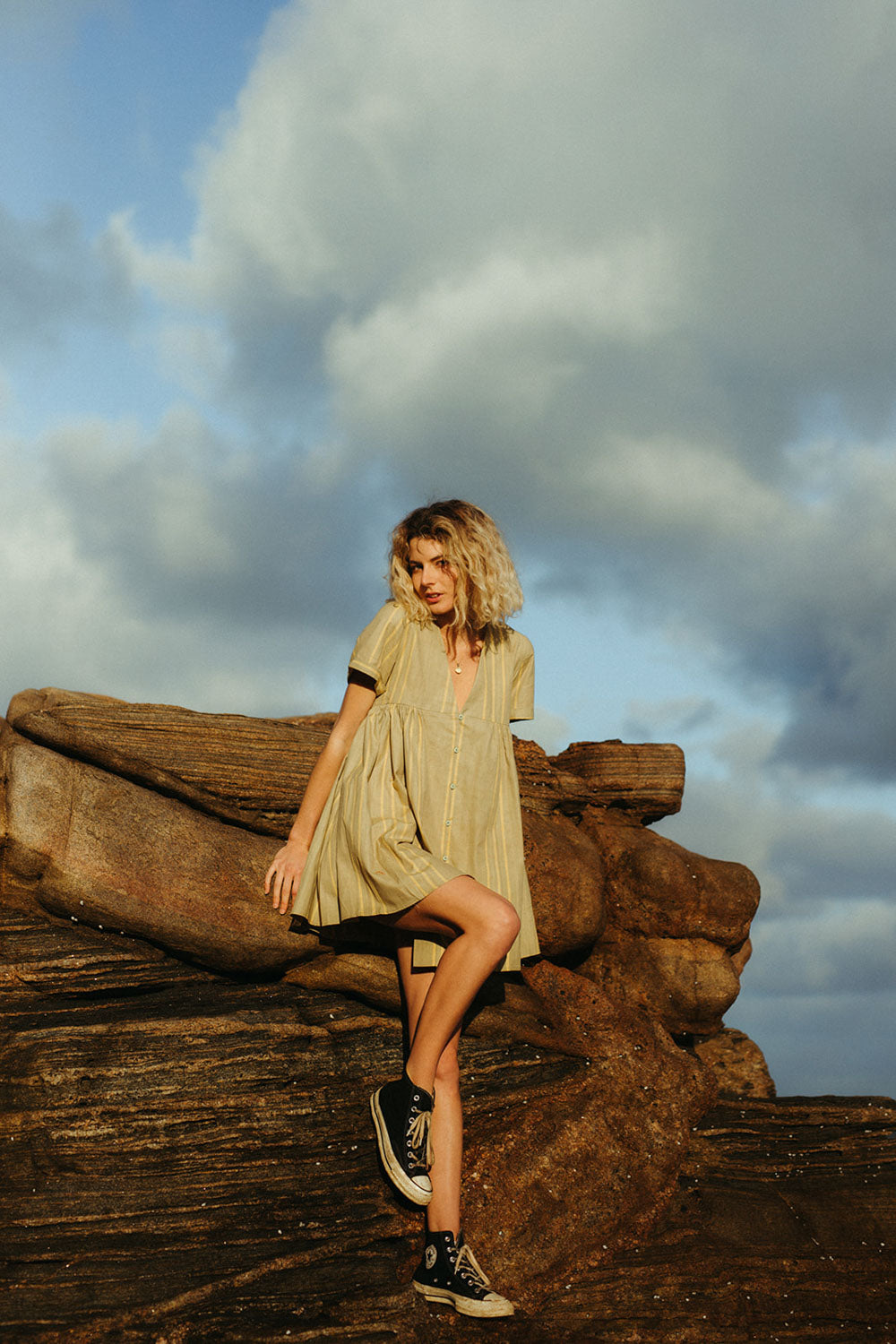 Mads Dress | Ochre