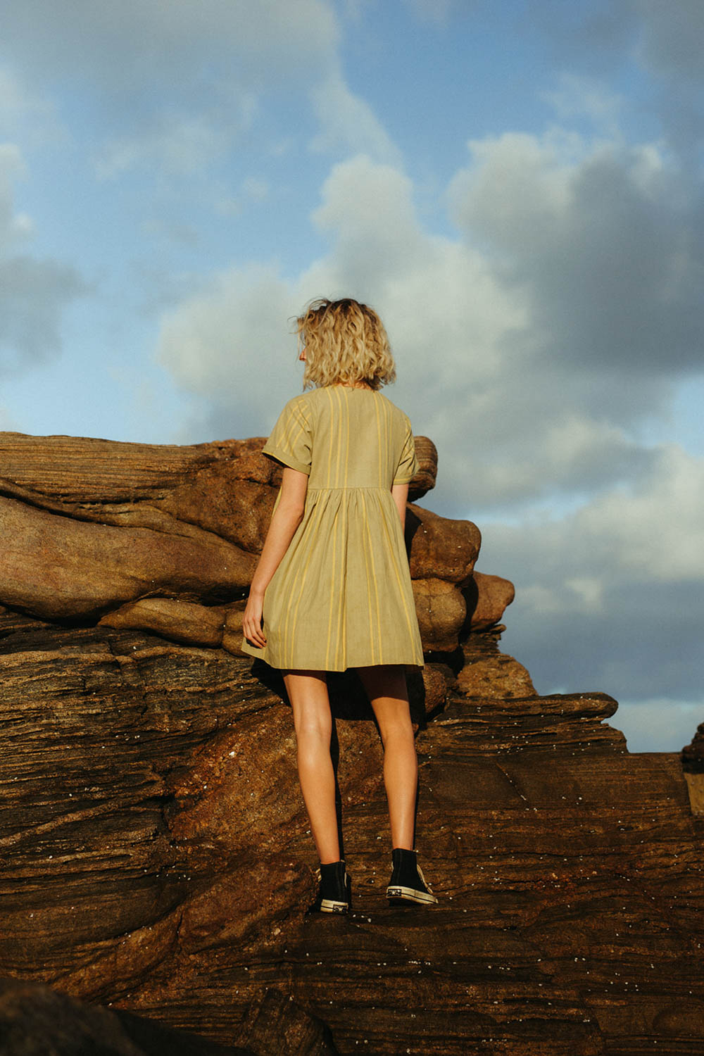 Mads Dress | Ochre