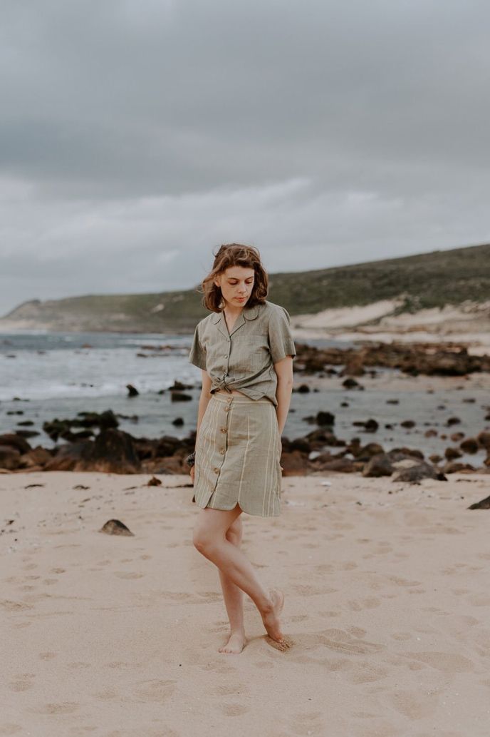 Odile Skirt | Ochre