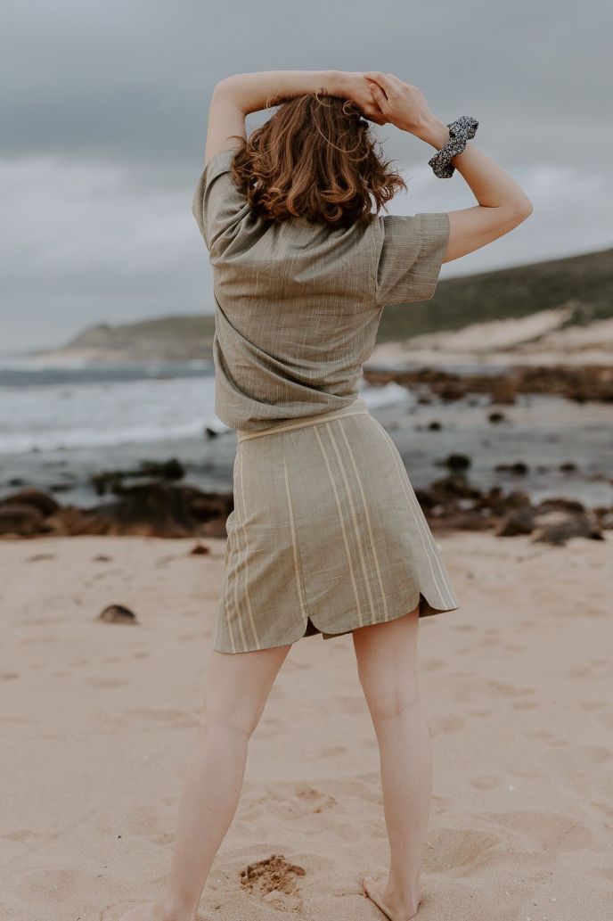 Odile Skirt | Ochre