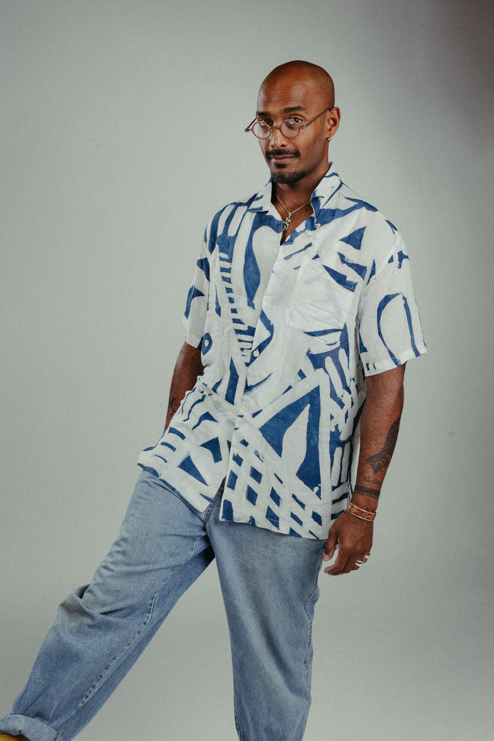 Alba Batik Camp Shirt | Nativ