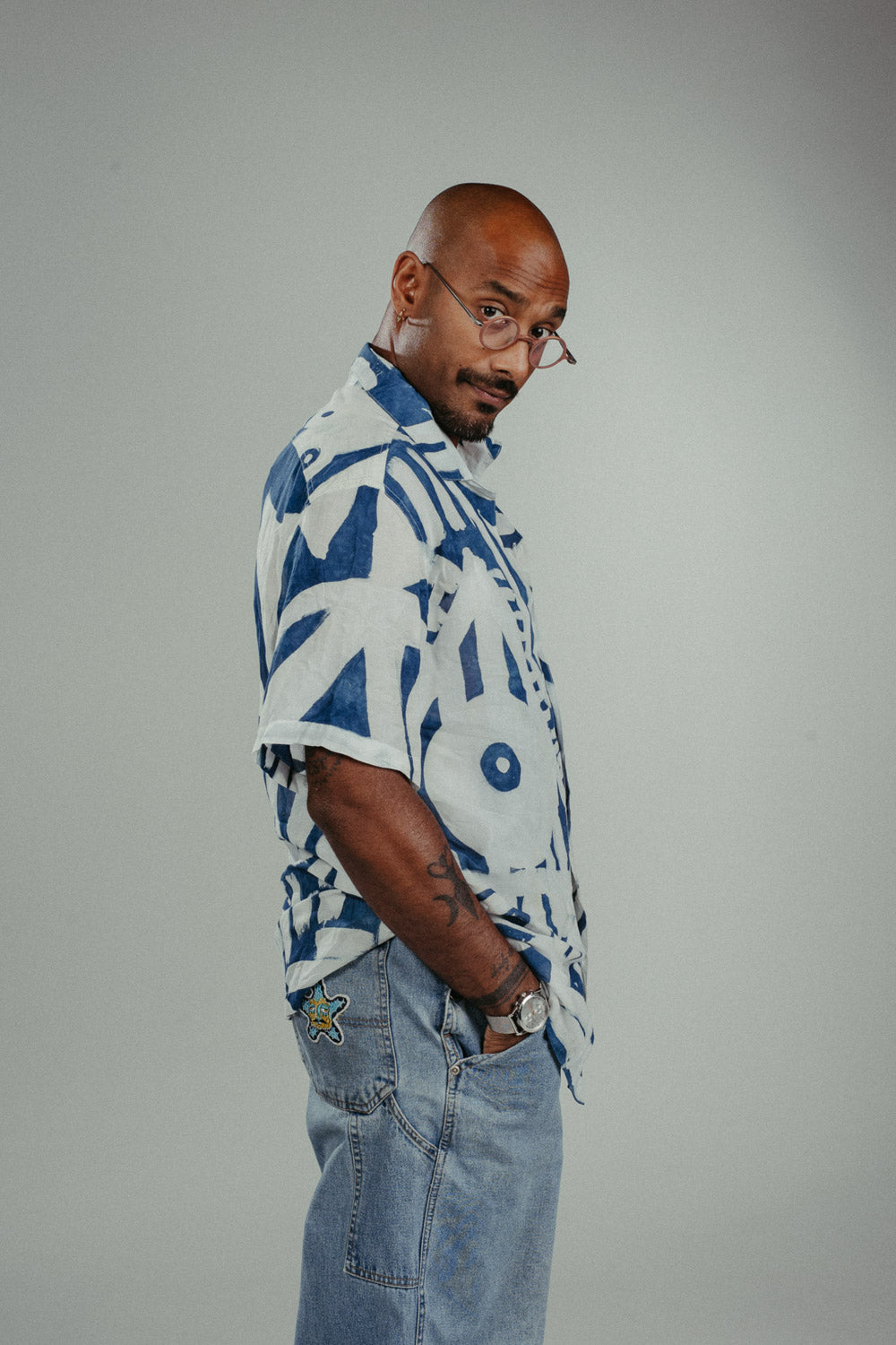 Alba Batik Camp Shirt | Nativ