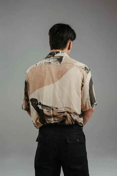 Alba Batik Camp Shirt | Crow