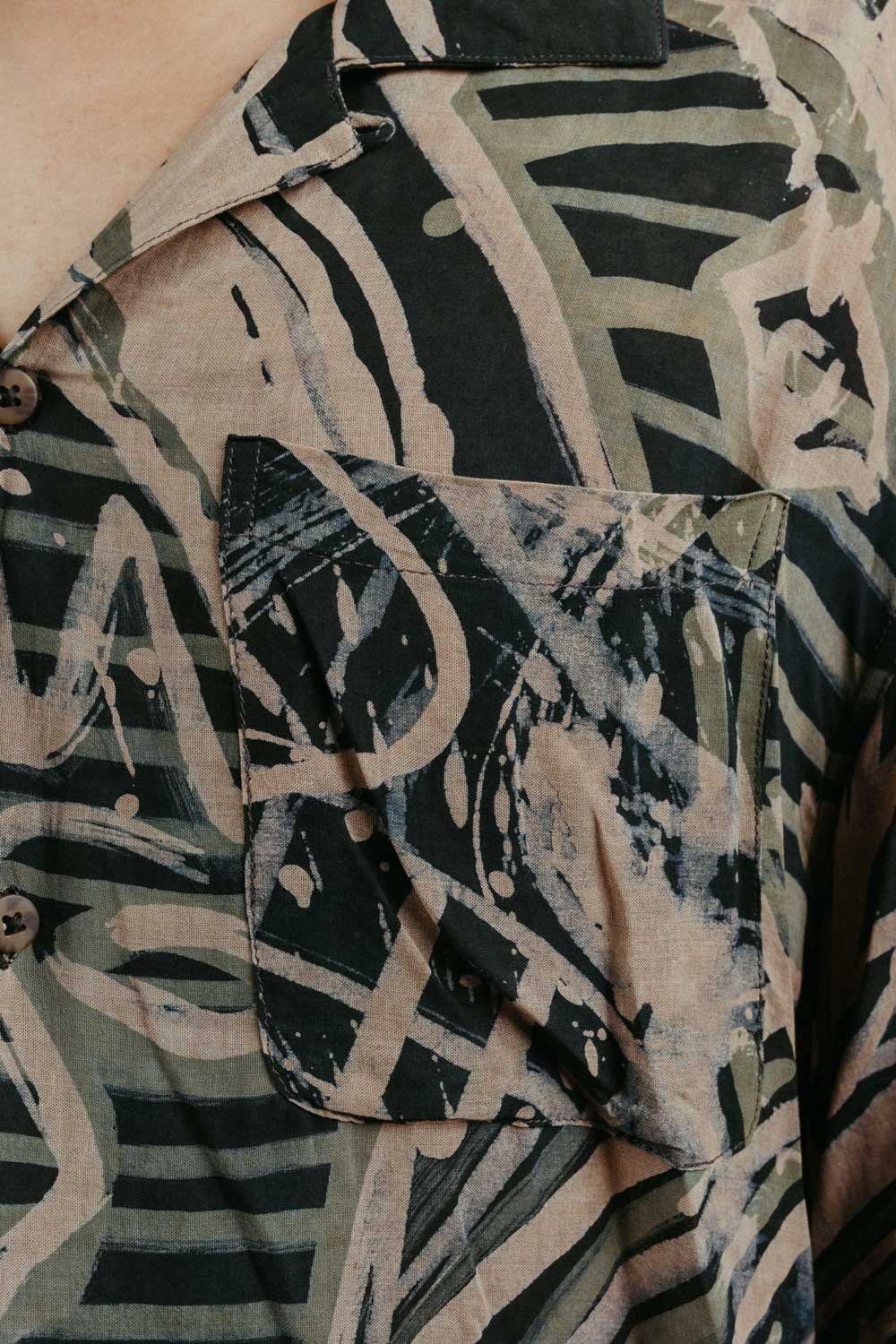 Alba Batik Camp Shirt | Amouk