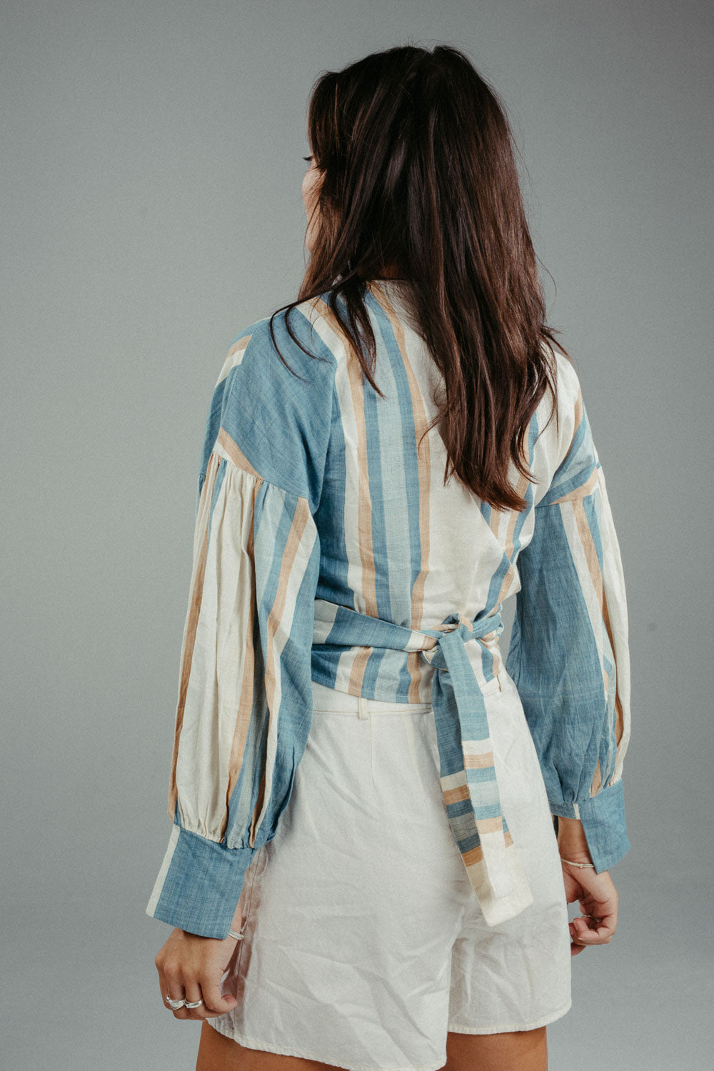 Tilda Wrap Blouse | Lupine