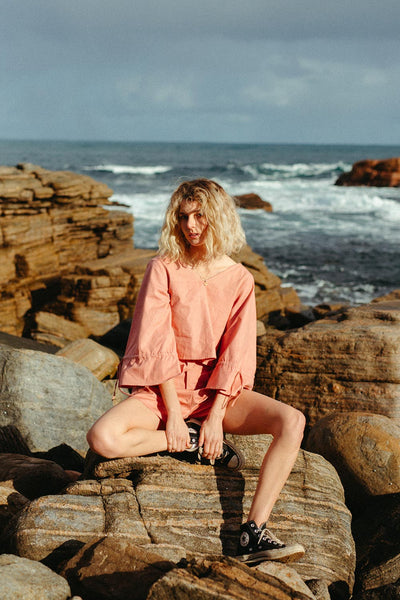 Tsuma Blouse | Cerise